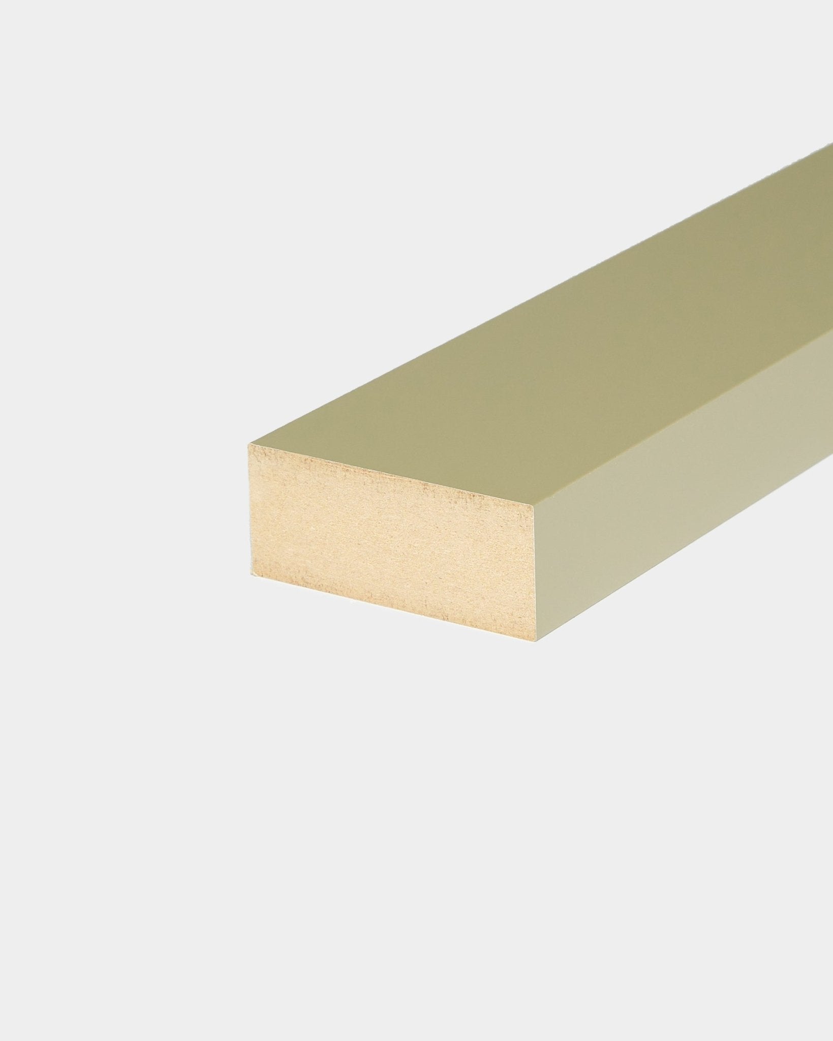 WoodUpp End lamella Moss 6.7 cm, designed for MDF frame or panel wall and Akupanel acoustic panel installations in Nordic interior settings.