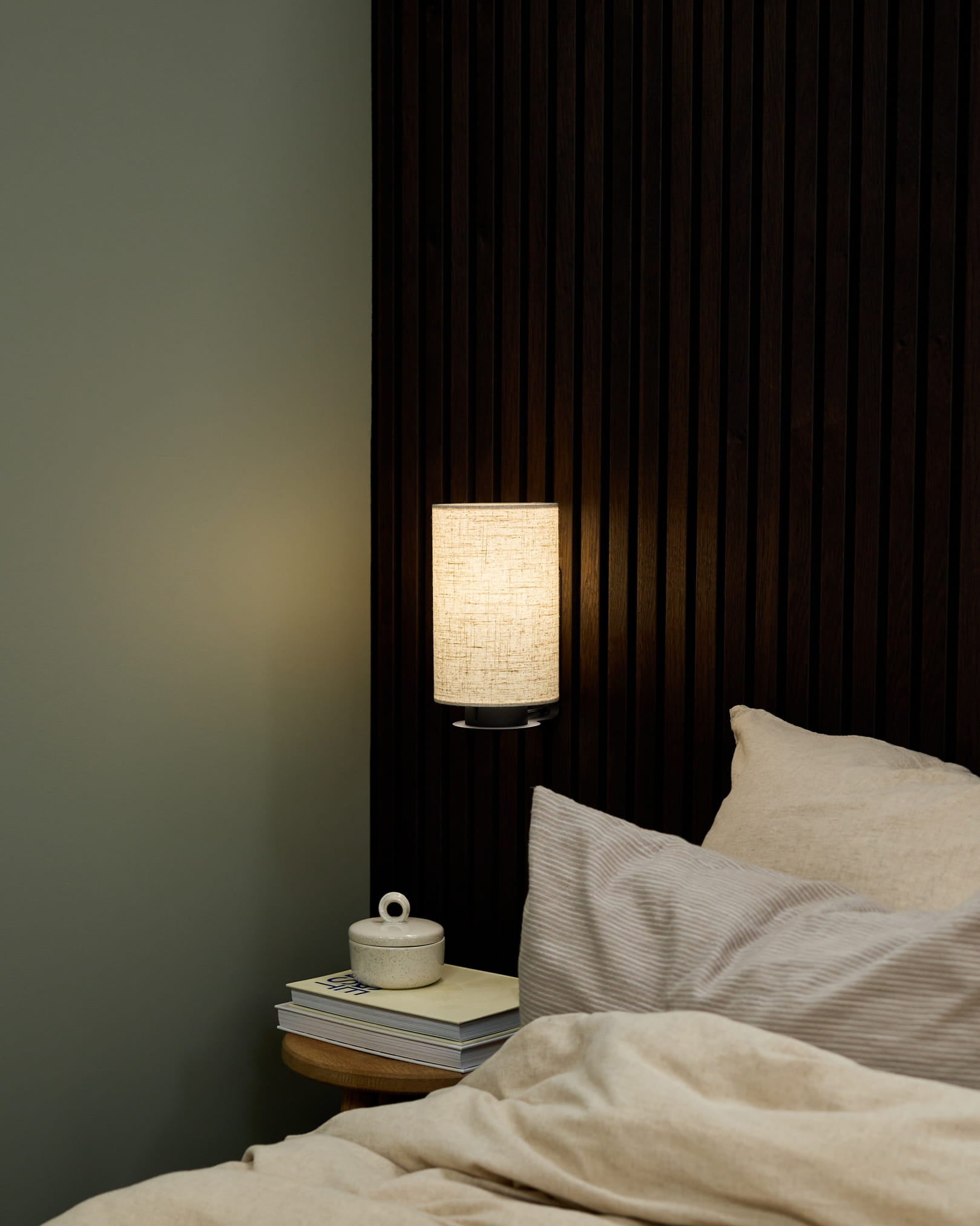 Feya | Lamp / Black/Beige